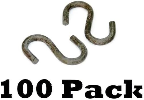100 Mighty S Links Hooks Trapping Supplies