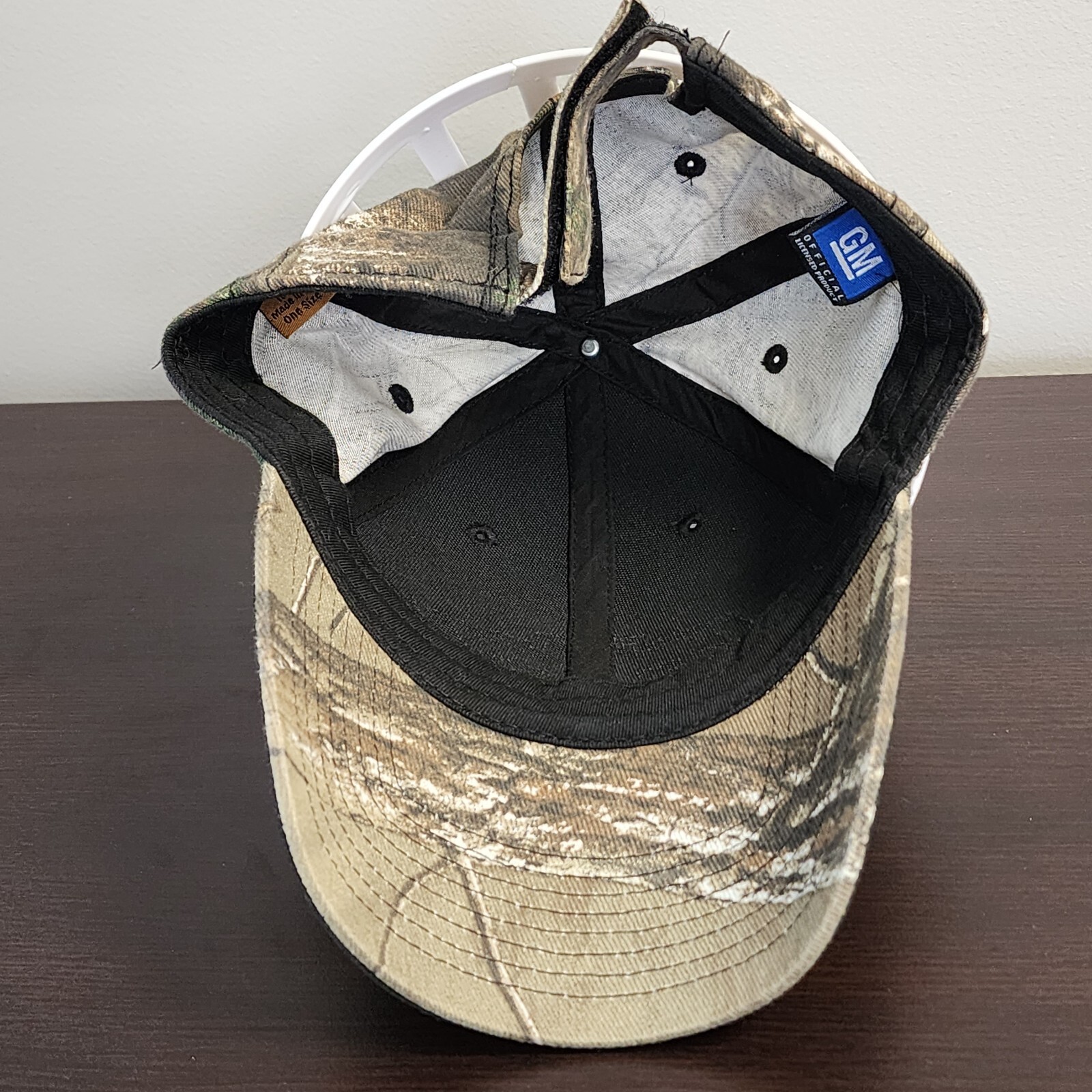 Chevrolet Hat Cap Adjustable Camo Camouflage GM Chevy Automotive Camaro Corvette