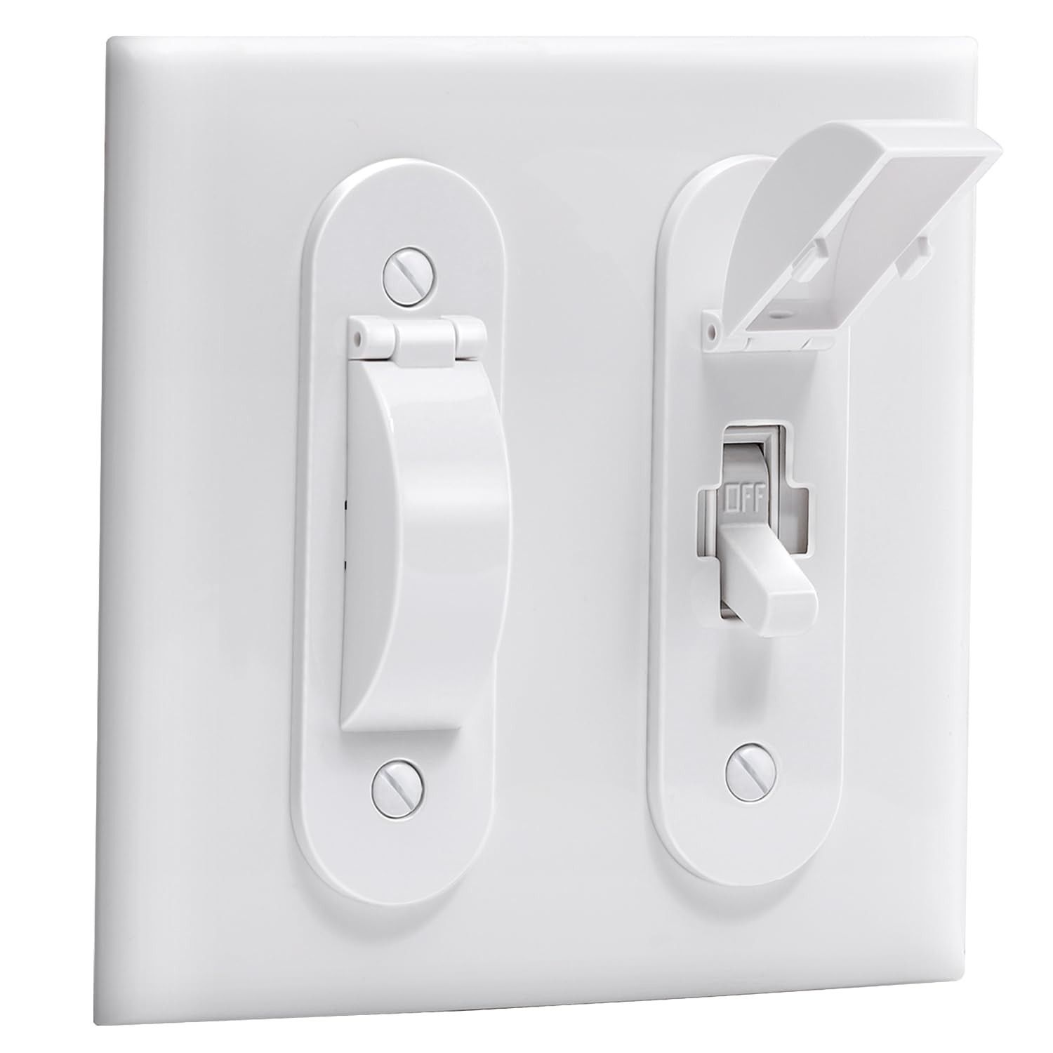 Wall Switch Guard, Child Proof Light Cover Guard | 1 Pack, White