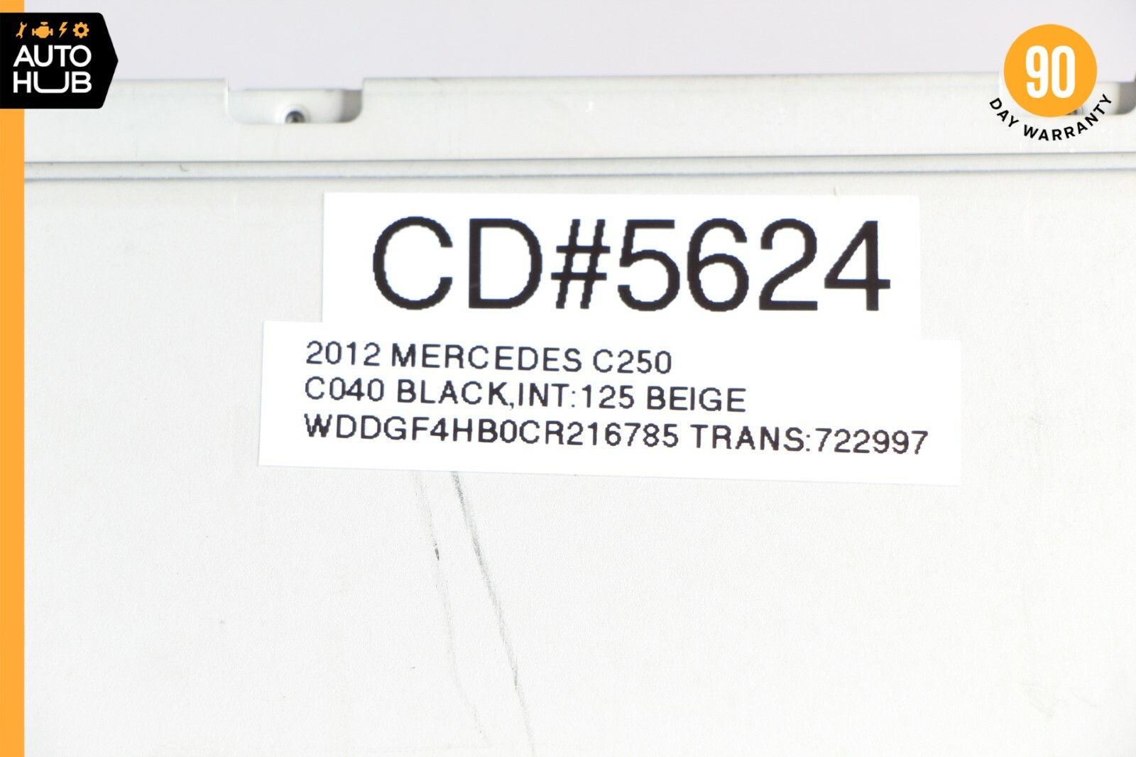Mercede W204 C250 C300 C350 Navigation Command Head Unit CD Audio OEM