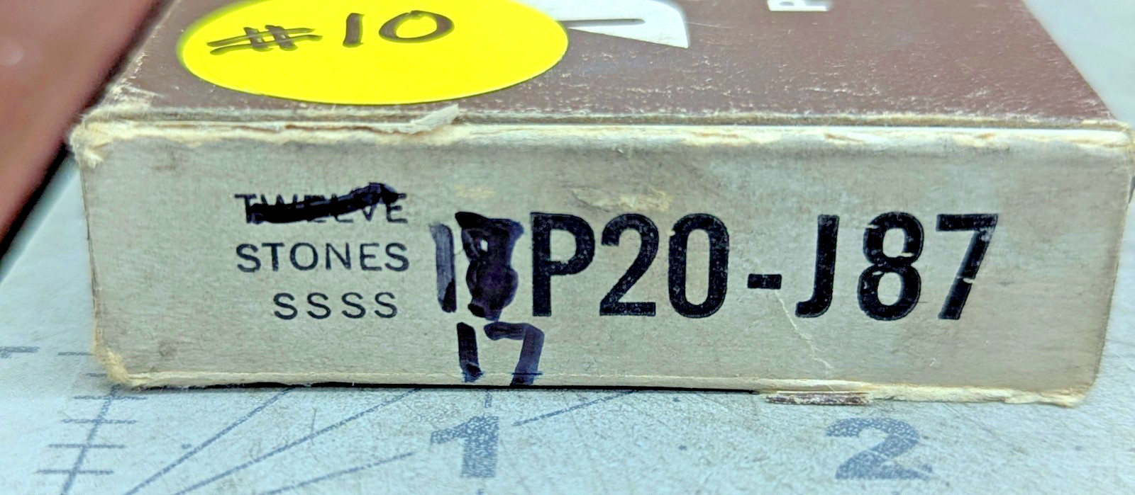P20-J87 Sunnen Silicon Carbide 400 Grit P20 Mandril (Set Of 17 Stones)#10