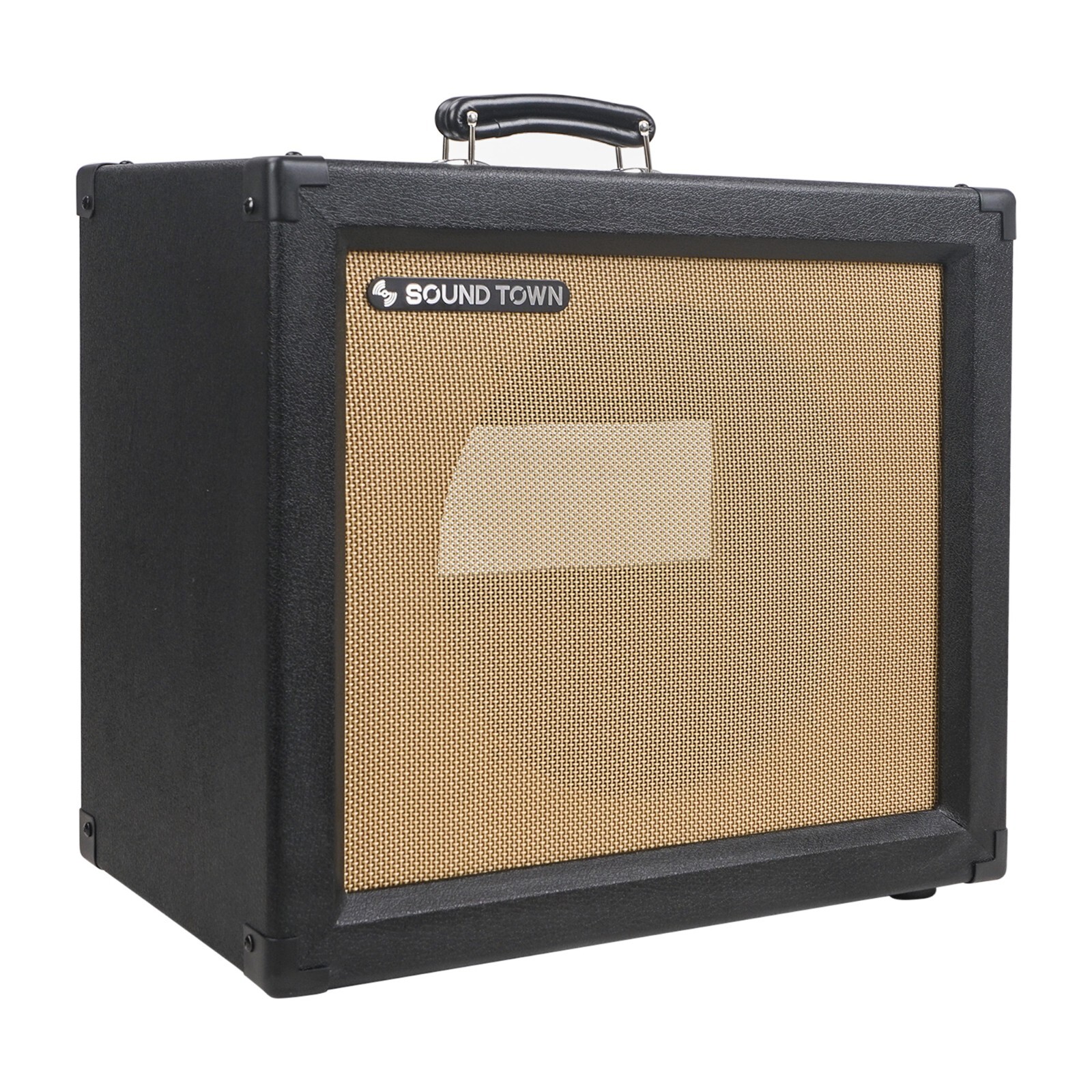 Sound Town 1 x 12" Empty Open-back Guitar Speaker Cabinet (GUC112OBBK-EC)