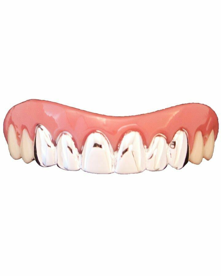 Billy Bob Platinum Teeth for Halloween/SFX/Cosplay