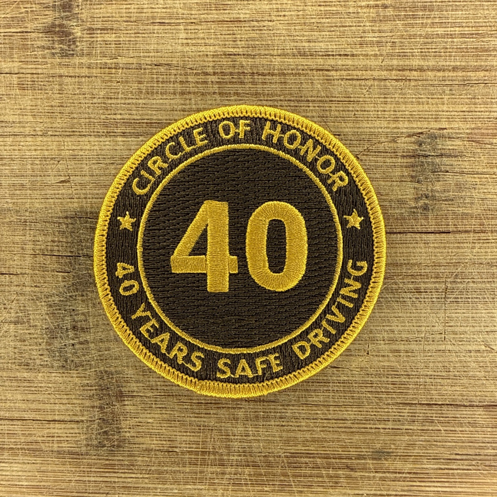 UPS Circle of Honor Patch – 3in Embroidered Badge for Uniforms