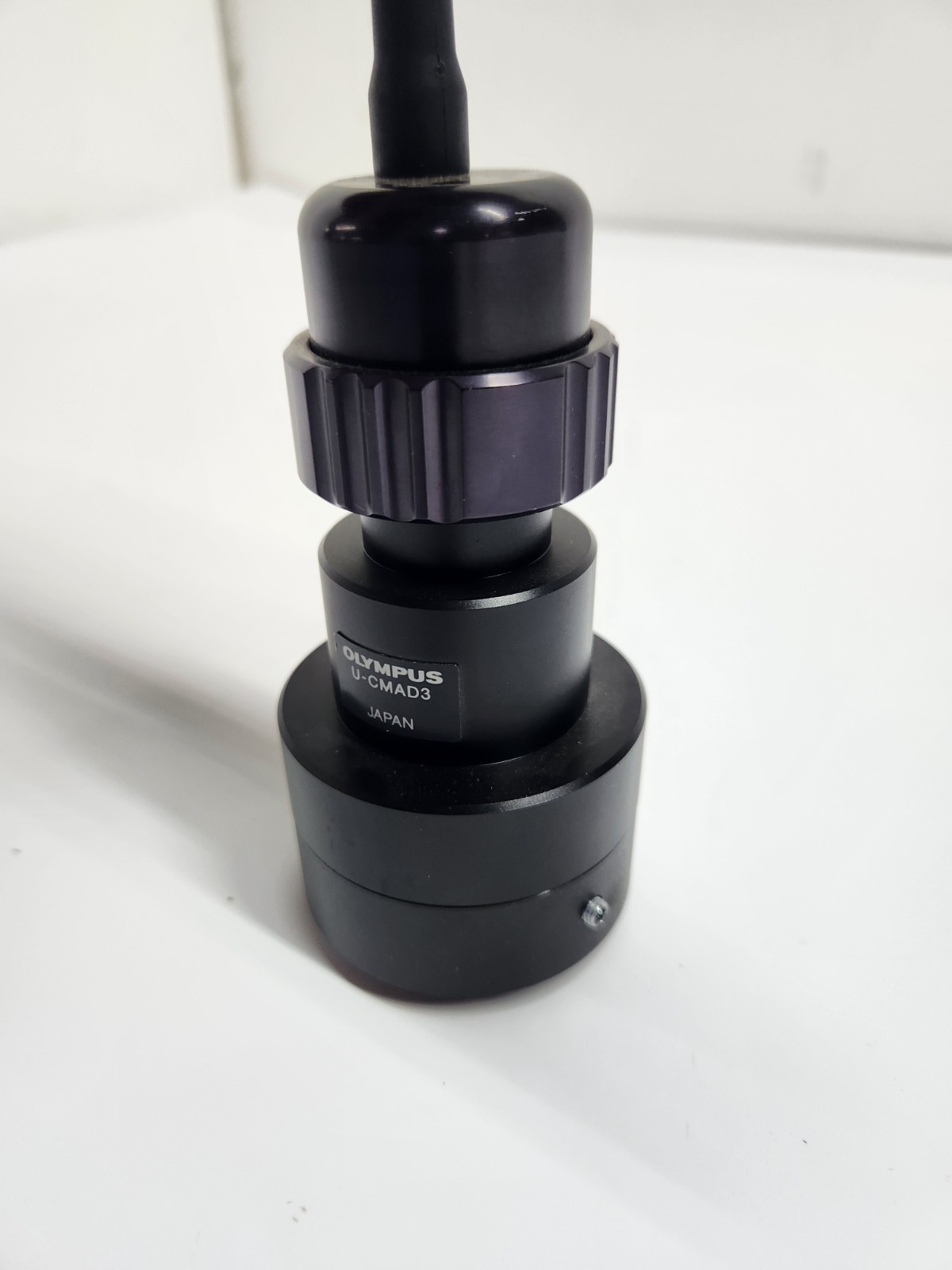 Olympus U-TV1X C-Mount Adapter, U-CMAD3 Low Profile Flange & Camera