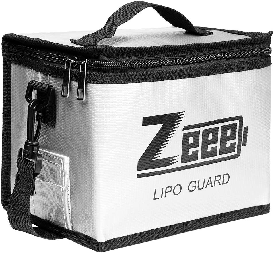 Fireproof Explosionproof Large Capacity Battery Storage Guard Pouch for Lipo Cha