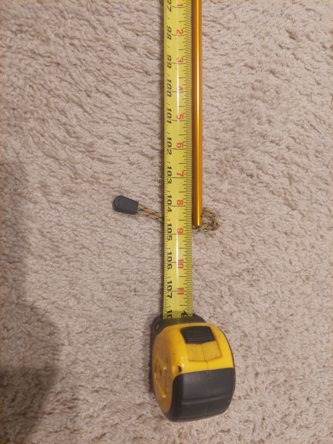 Abc ADVANCED BASE CAMP Backcountry Avalanche Probe 105" Long When Extended.