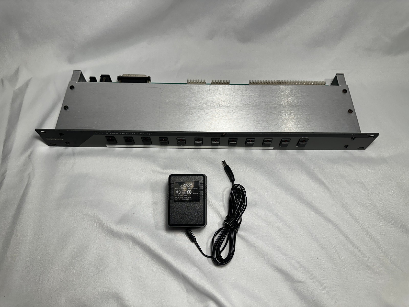 Broadcast Tools 10x1 Stereo Switcher