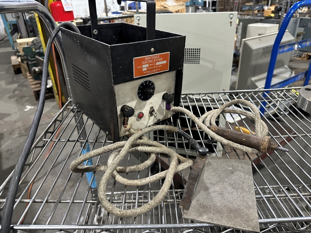 MARTINDAL 5M ELECTRIC PARTS ETCHER - 115v - "SEE VIDEO"