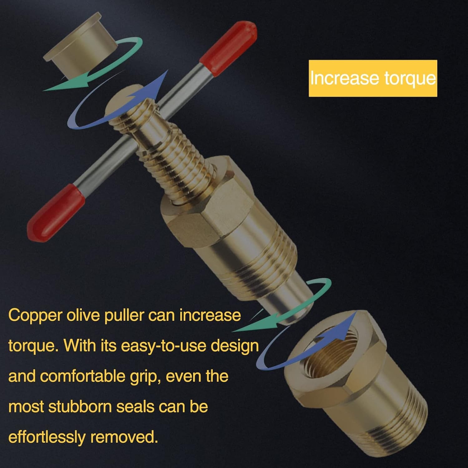 Olive Ring Removal Tool Compression Valve Removal Tool for Copper Olive Puller w