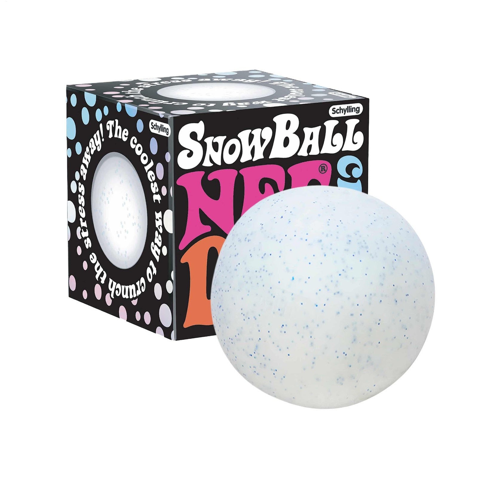 VIRAL & ULTRA SUPER RARE NeeDoh Snowball Crunch Stress BALL Squeeze Toy Gift TL