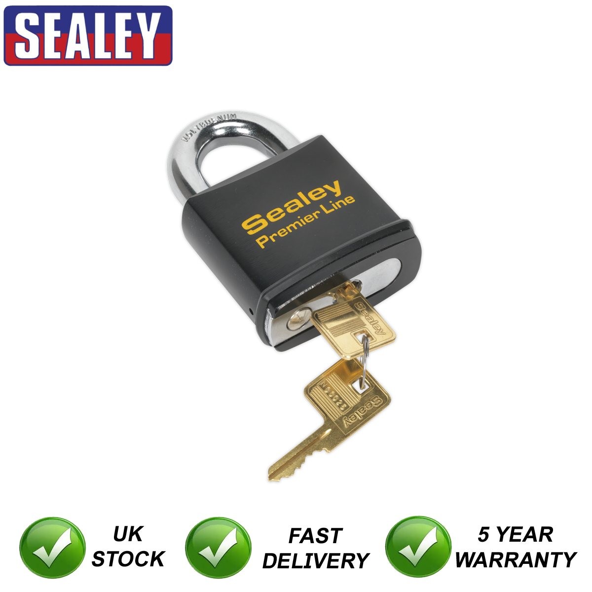 Sealey Premier� Steel Body Padlock 70mm PL504