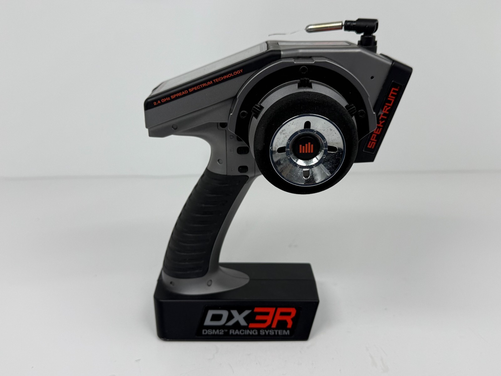 Spektrum DX3R 2.4 GHz 3 Channel Radio Transmitter, Missing Antenna Cover