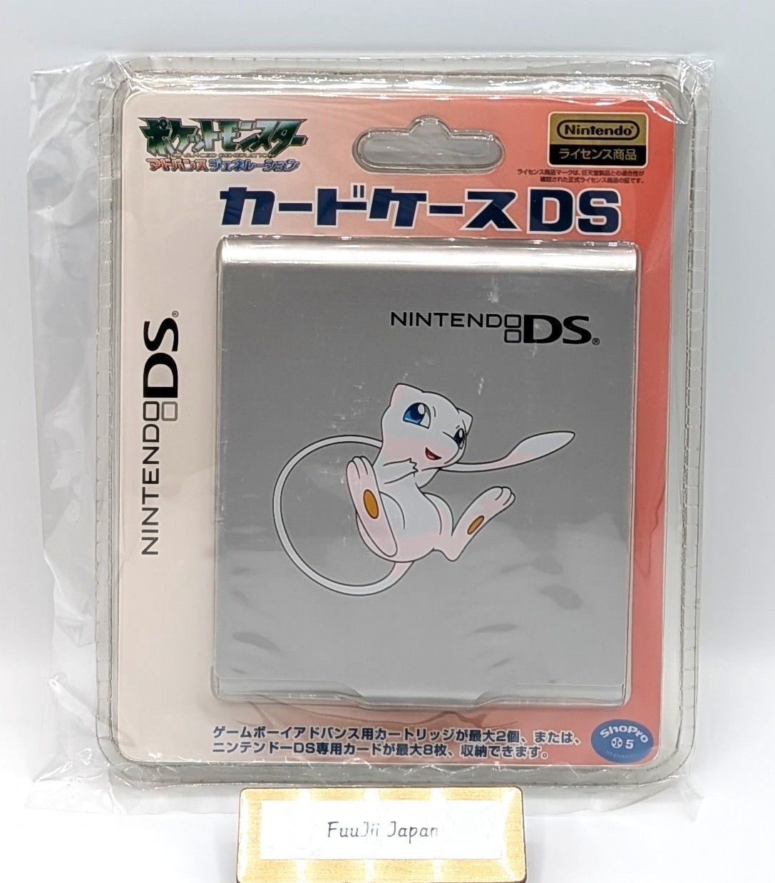 Pokemon Mew Nintendo DS/GBA Game Card Cartridge Case Storage Holder Kemco RARE