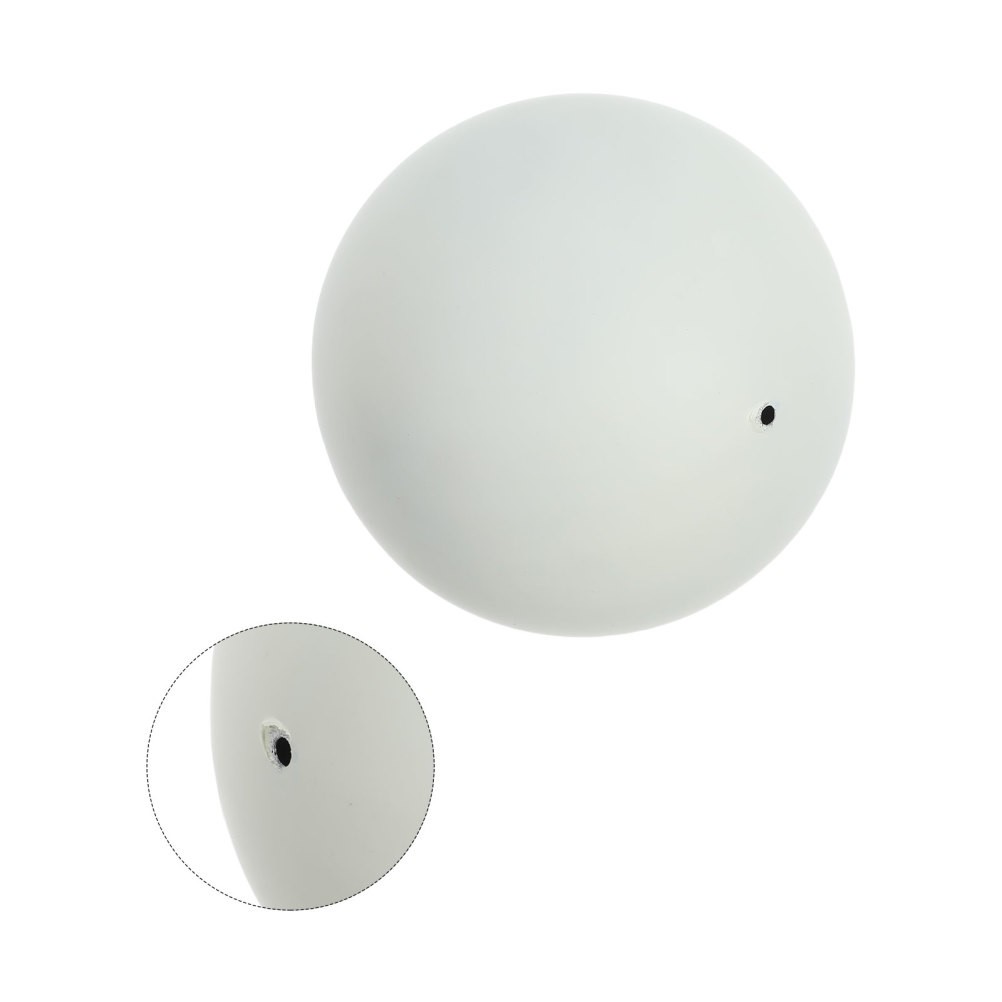 Outdoor Decorative Balls Milk White Orb Hollow Garden Matte Finish Yard Globe