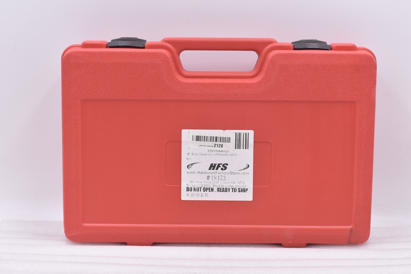 HardwareFactoryStore 9 Piece Flexible Tool Set - Red