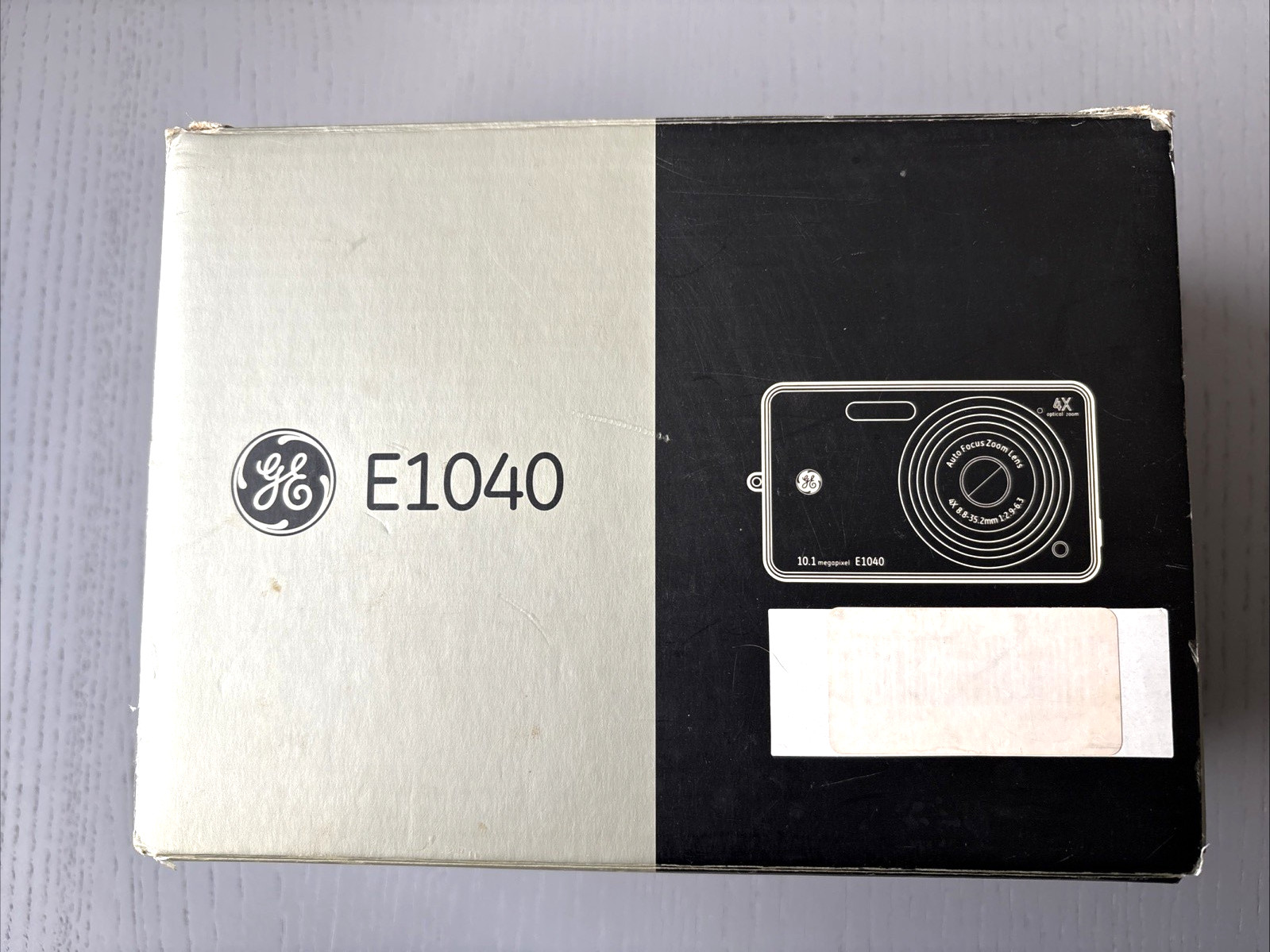 GE - E1040 Camera Box, Quick-Start Guide & Power Cord - NO CAMERA - Fast Ship