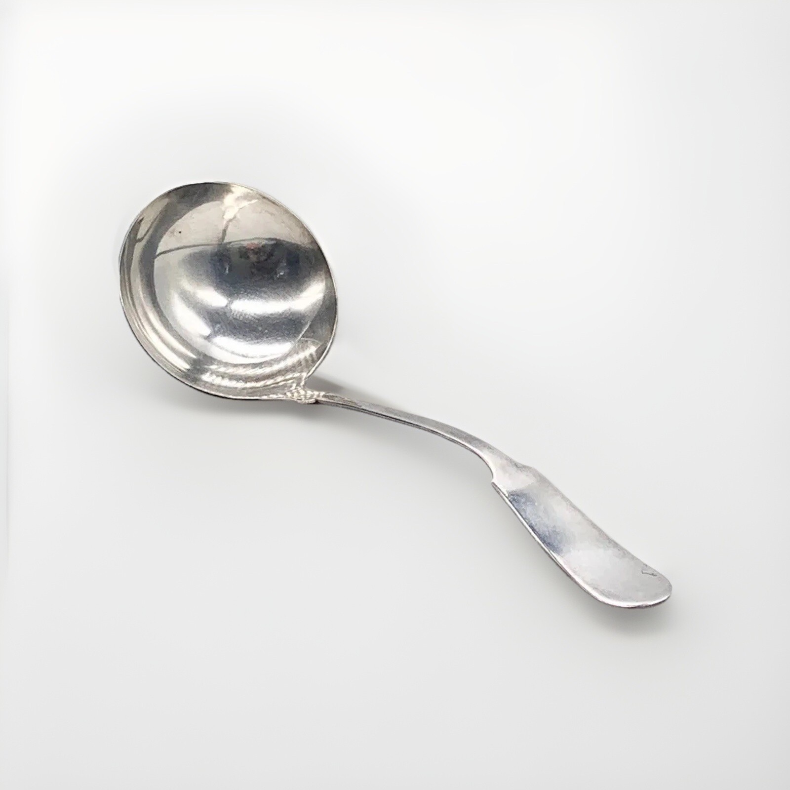 Vintage Bailey Banks & Biddle Co. Fine Silver Plated Ladle 9 1/2”L