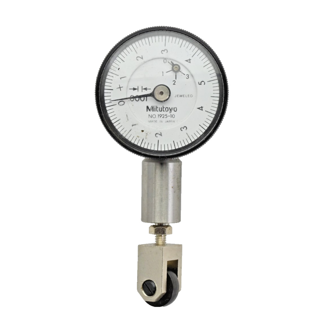 Mitutoyo 1925-10 Dial Test Indicator 0.0005" Graduation Jeweled Roller