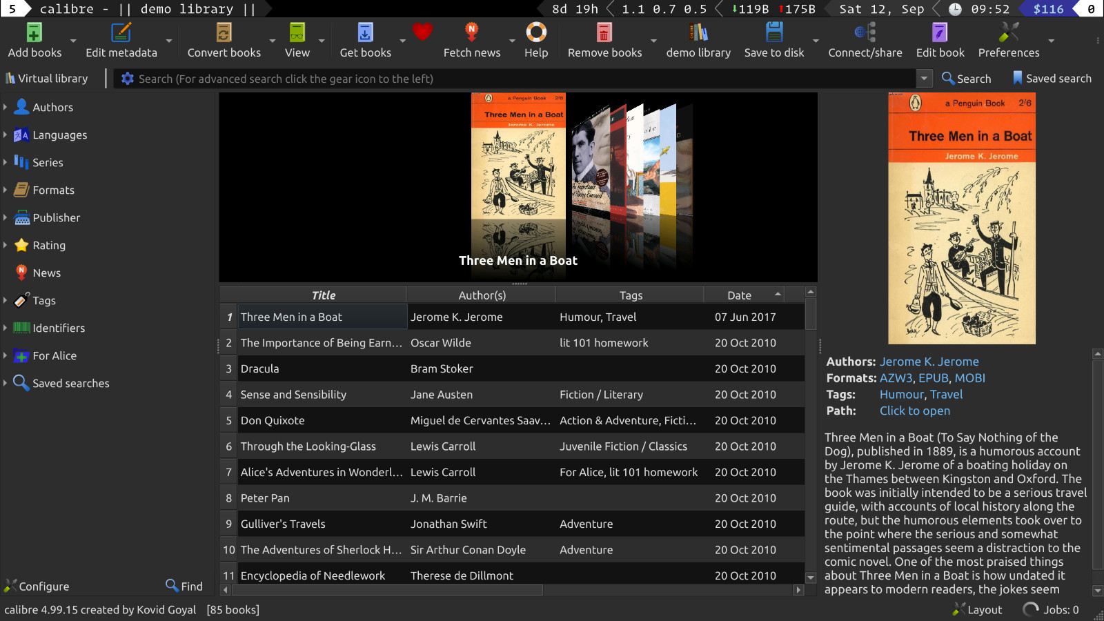 Calibre E-Book Manager & E-Reader Software for Windows on CD-ROM