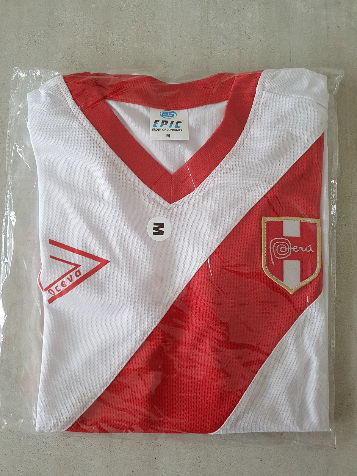 PERU SOCCER WHITE JERSEY FOR WOMEN