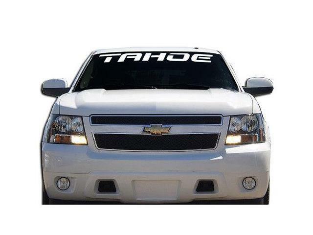 Chevy Tahoe Decal for Windshield or Tailgate : Fits Chevyrolet Tahoe Lt Z71 4x4