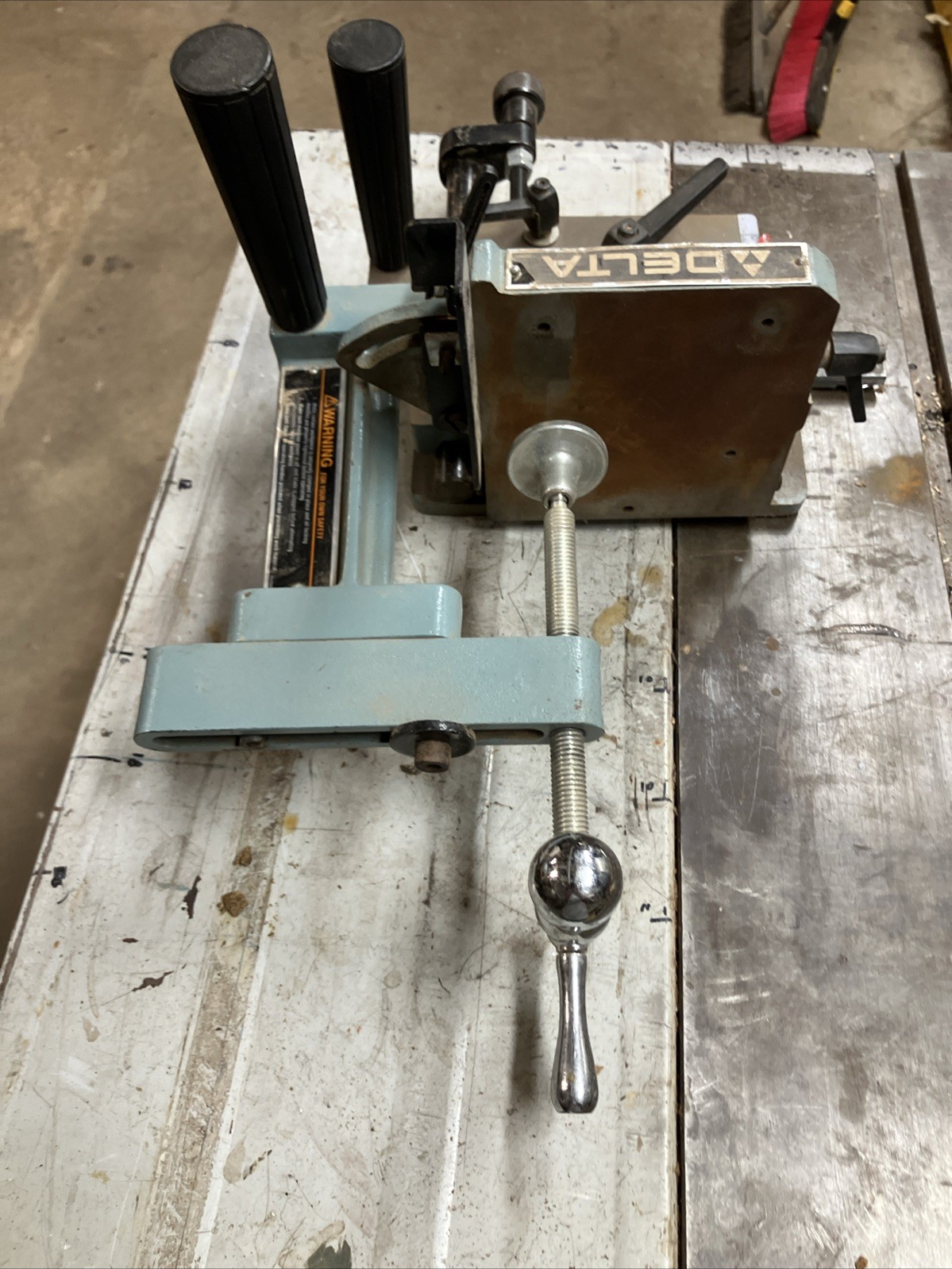 Delta tablesaw mortise and tenon jig
