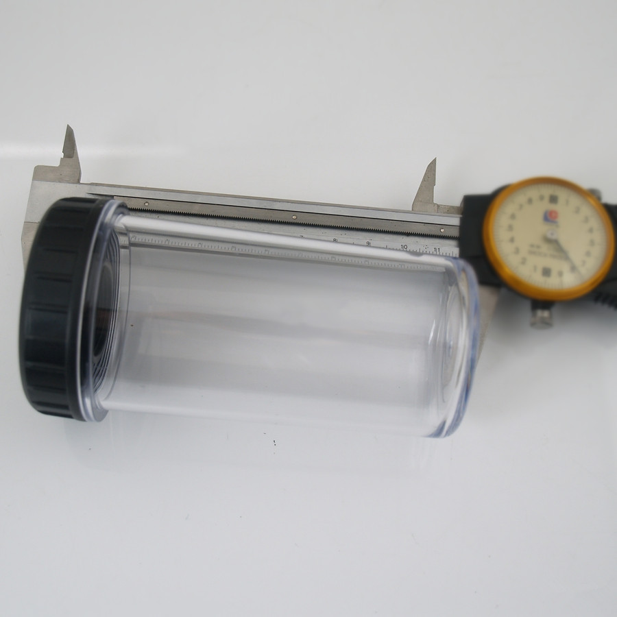 2pcs Microscope Objective Lens Storage Box Plastic Protective Case M25*0.75
