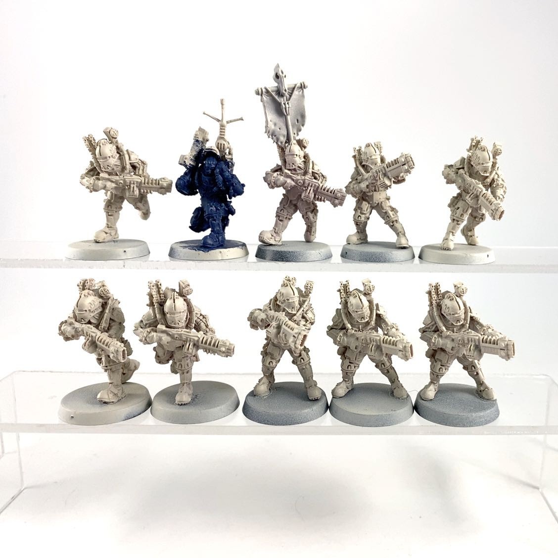 X10 Solar Auxilia Veletaris Storm Forgeworld Resin - Finecast Warhammer Horus H