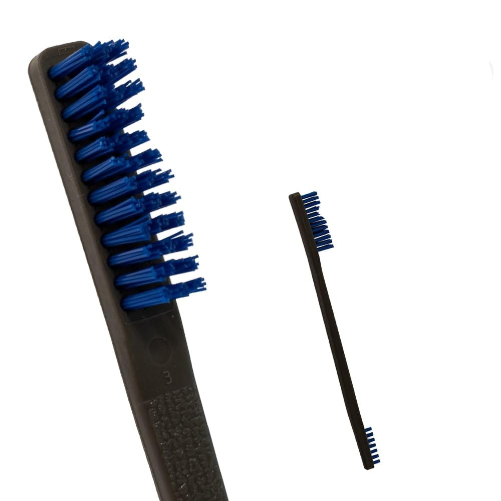 Otis 50 Pack Blue Nylon AP Double-Ended Cleaning Brushes Versatile