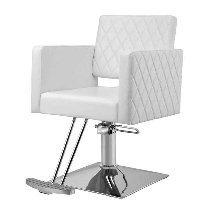 Barber Chair Hydraulic Wide Seat Hair Stylist Salon Chair Adjustable Height New