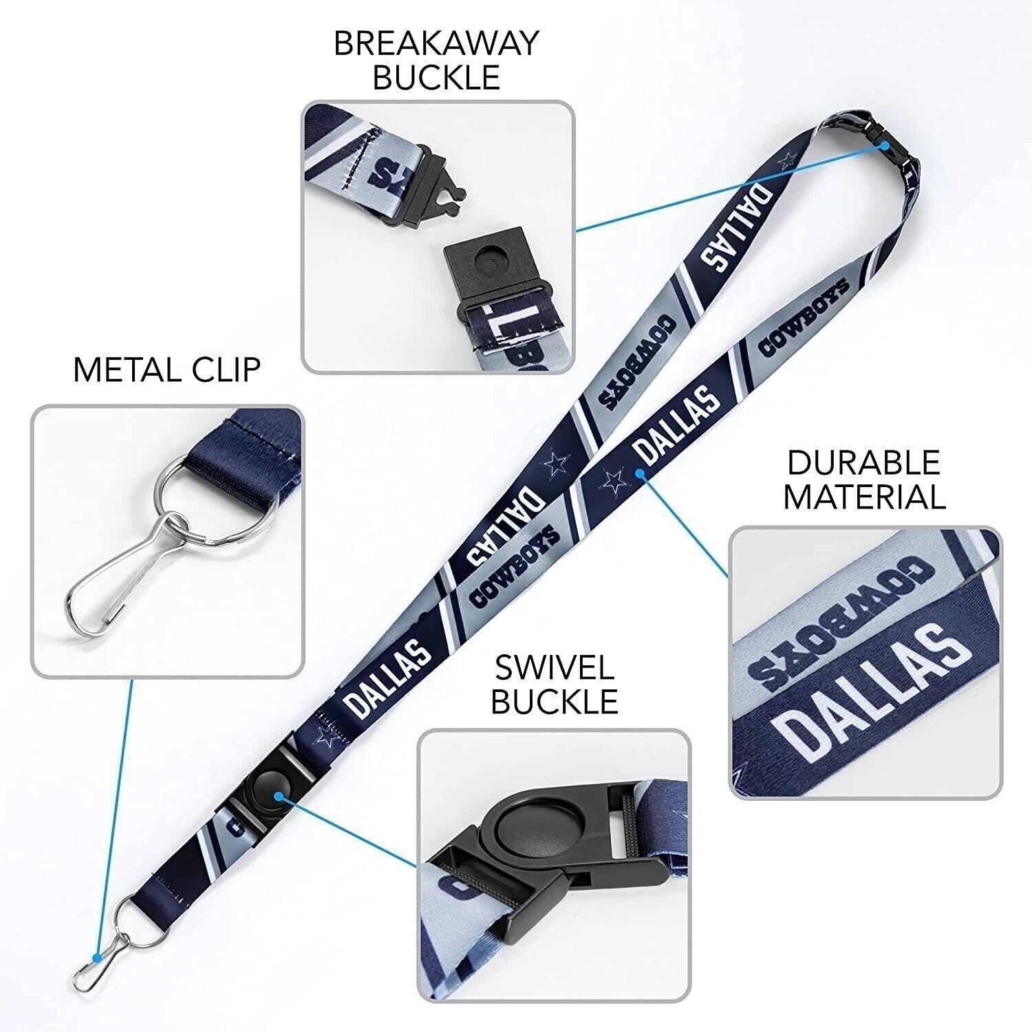 Minnesota Wild Lanyard Keychain Safety Breakaway Double Sided