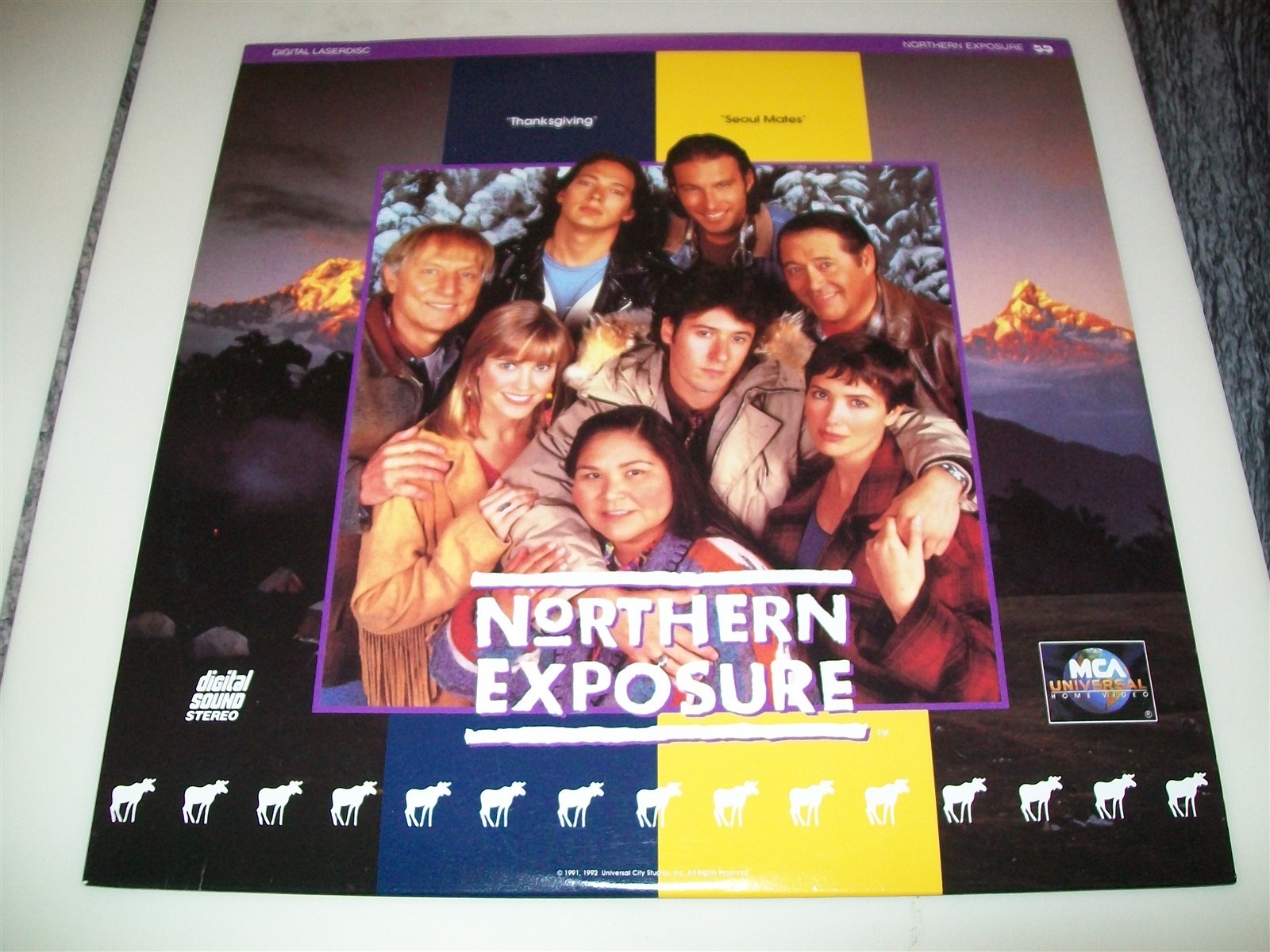 NORTHERN EXPOSURE: THANKSGIVING/SEOUL MATES Laserdisc LD EXCELLENT VERY RARE!