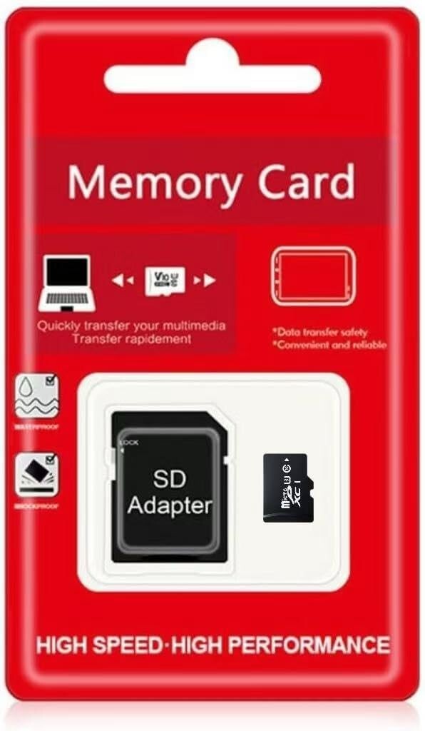 512GB Micro Memory Card Ultra High Speed SD Card with Adapter for Camera Compute