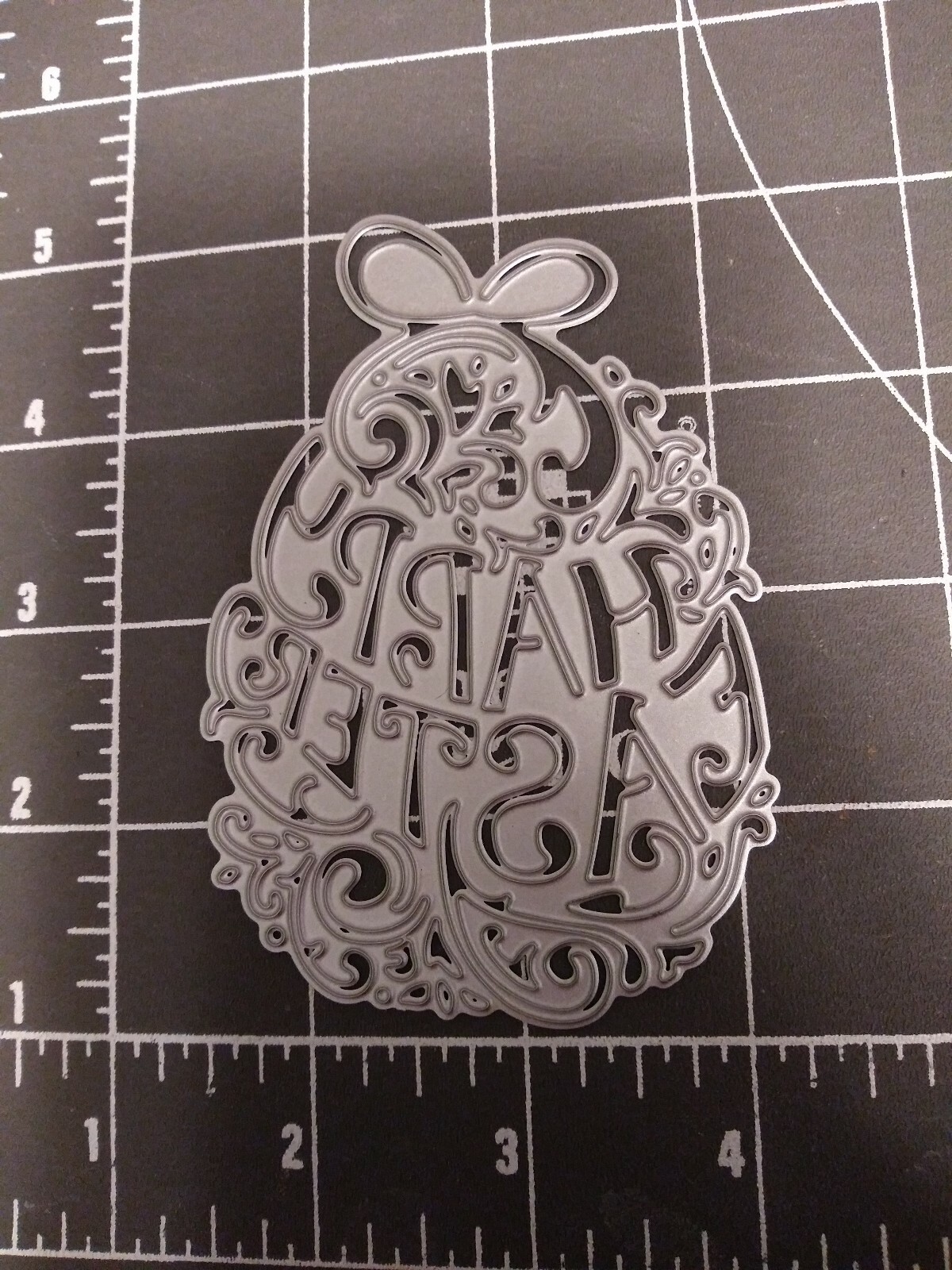 Universal Die Cut Tool Thin Metal Emboss Easter Egg Happy Ornament bow hunt XL