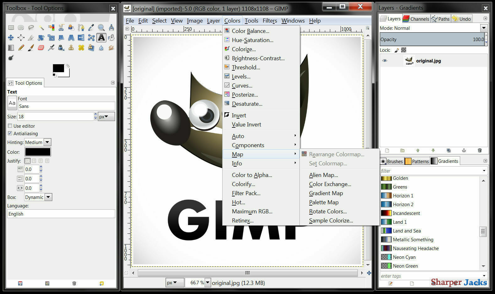 NEW GIMP Pro Photo Retouch Digital Image Editing Graphic Design Software CD