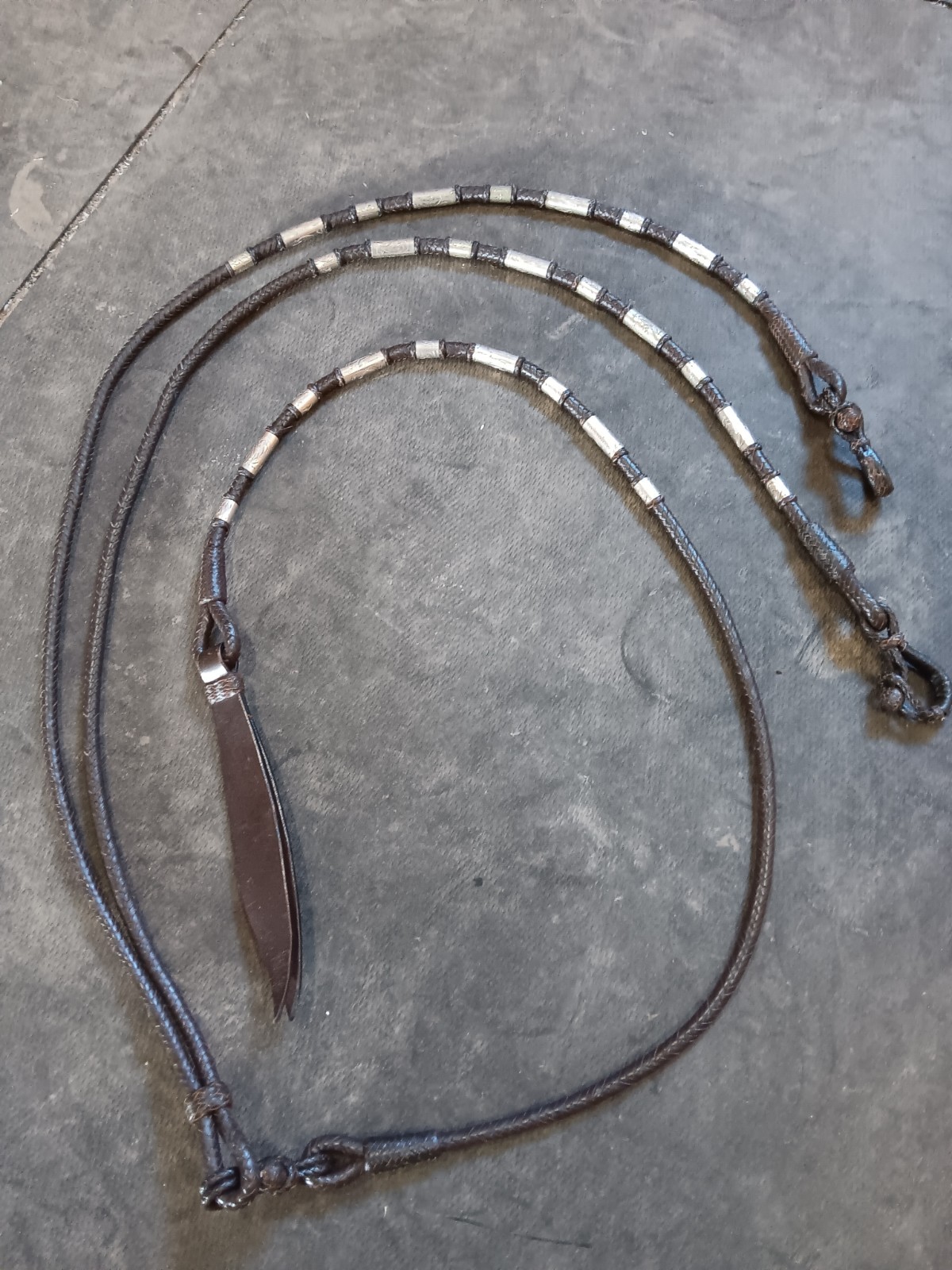 Dark Chocolate Brown Romel Reins/Romal Reins