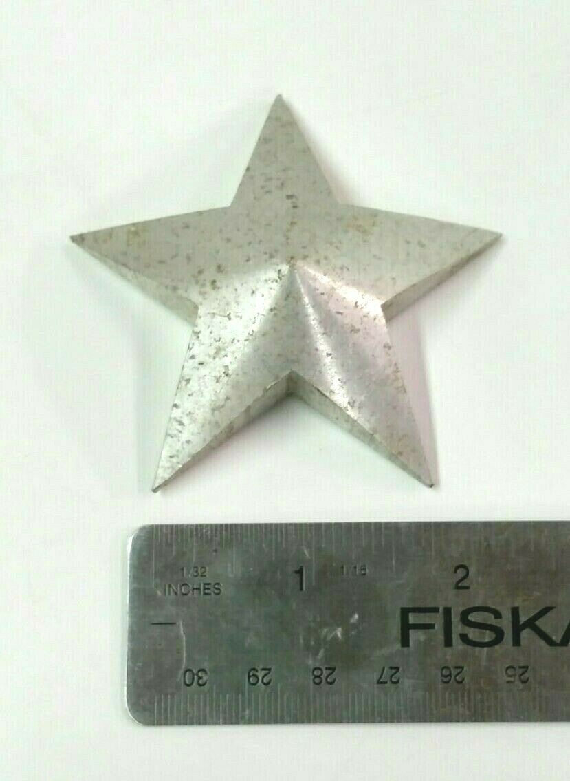 Aluminum Star 2.75" - Machined Aluminum Star, with threaded mounting Hole