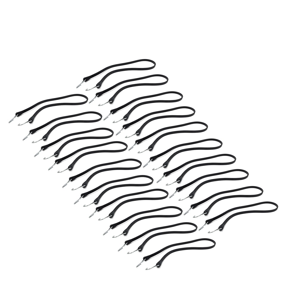 41" Heavy Duty Rubber Tarp Straps Tie Down Bungee Cords With Hooks 41"