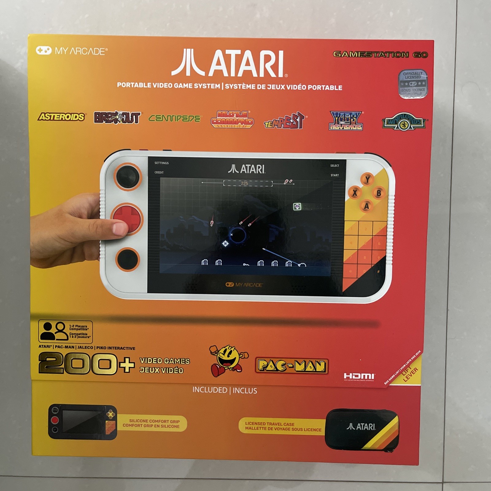 MY ARCADE ATARI Gamestation Go Portable Video Game