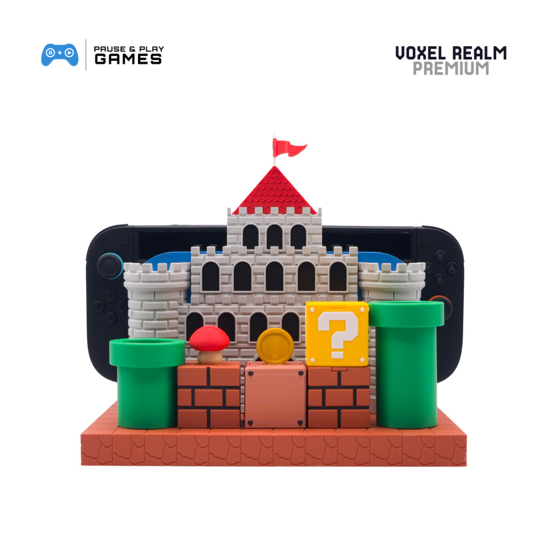 Switch 2 Dock Gaming Accessory Voxel Realm [Premium] Set