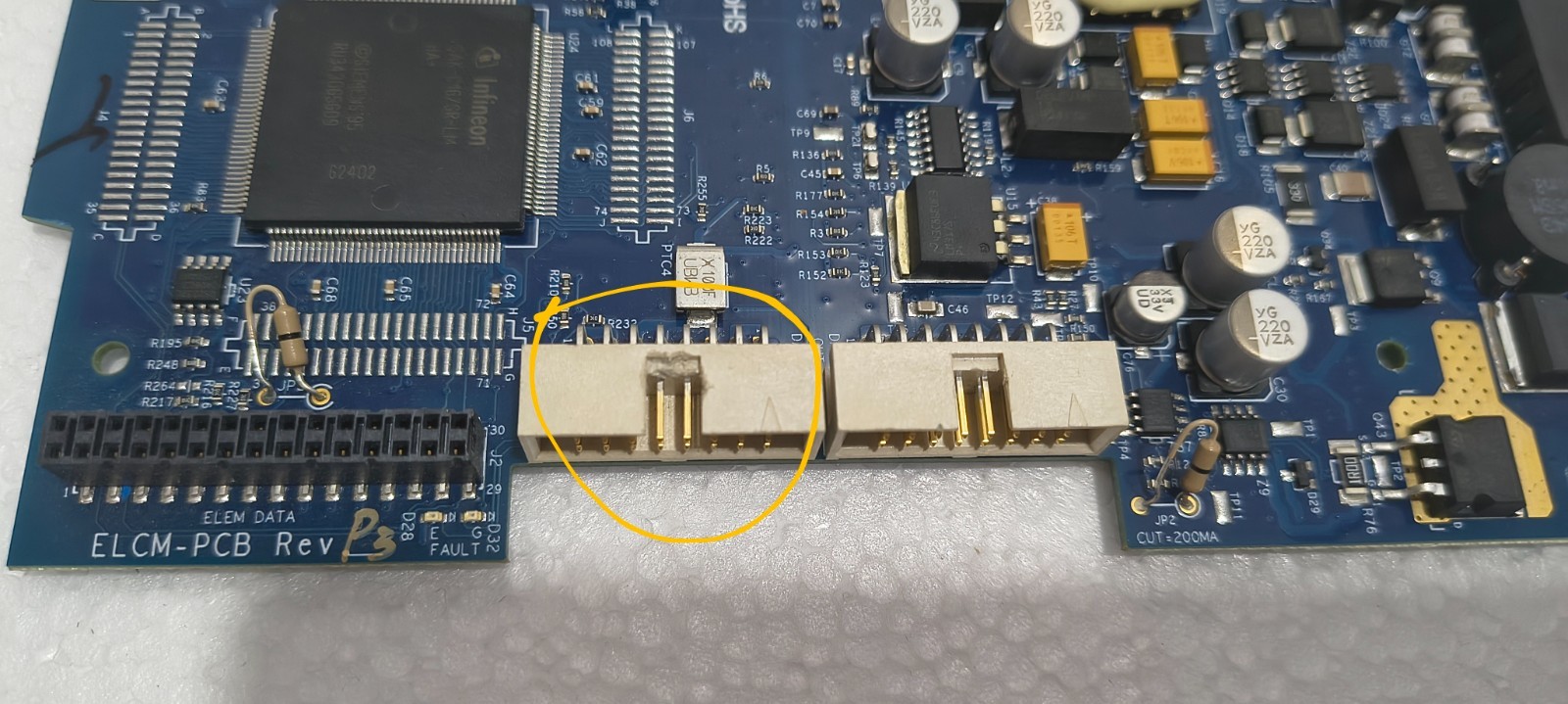 NOTIFIER LCM-320 FIRE ALARM LOOP CONTROL MODULE ELCM-PCB