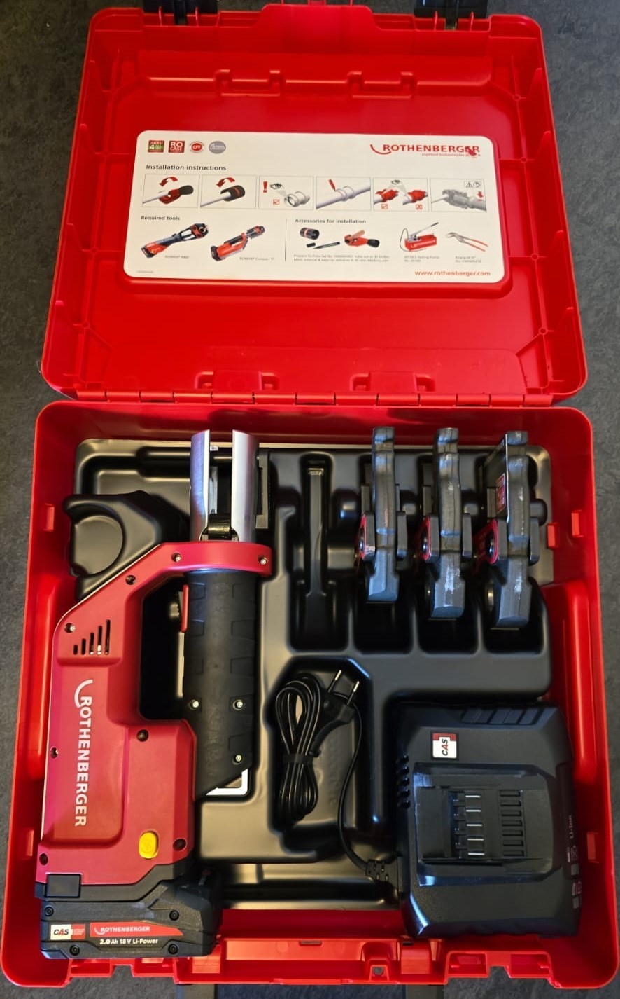 BRAND NEW - Rothenberger ROMAX Compact TT 1000002117 - FREE SHIPPING