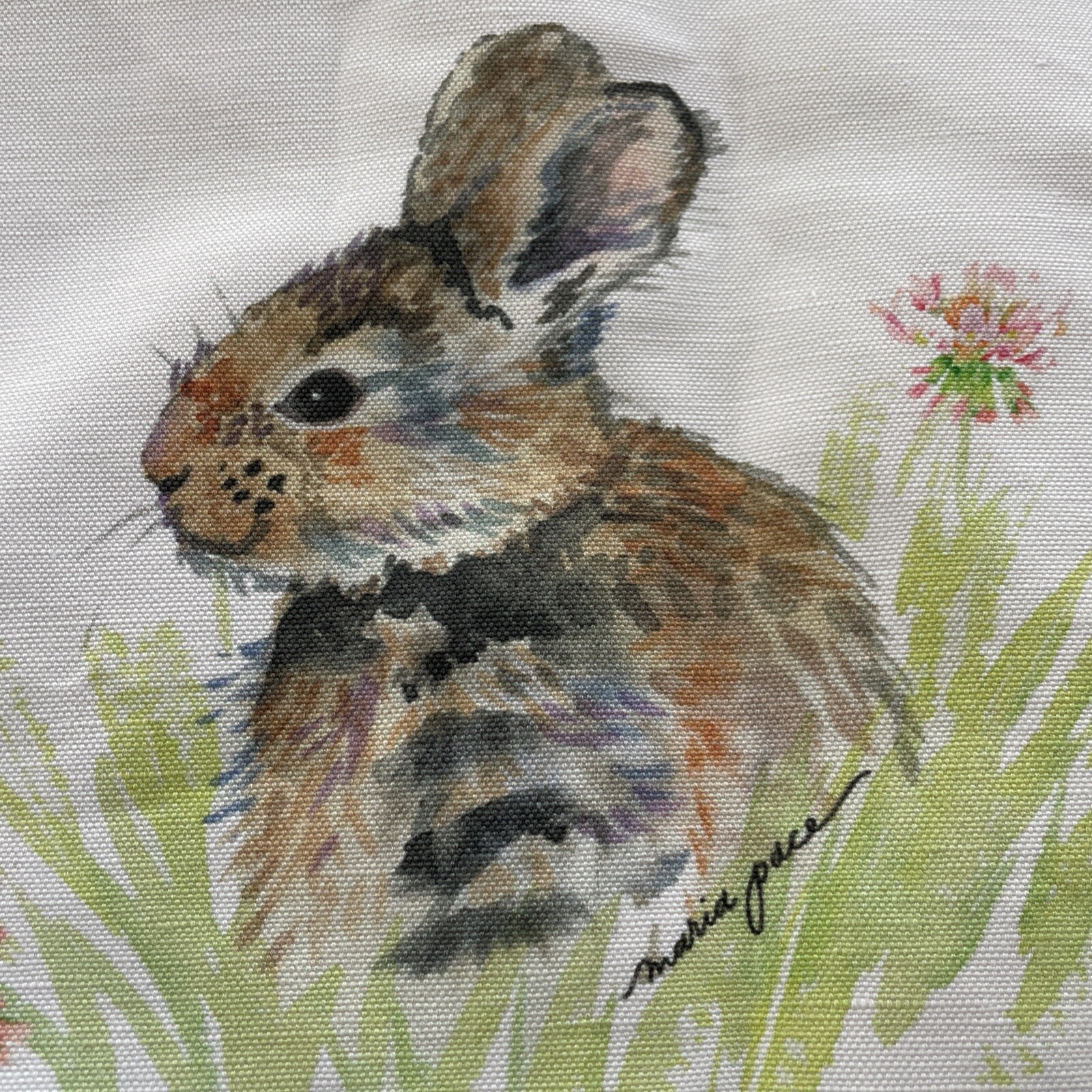 Two Child Rabbit Pillowcases