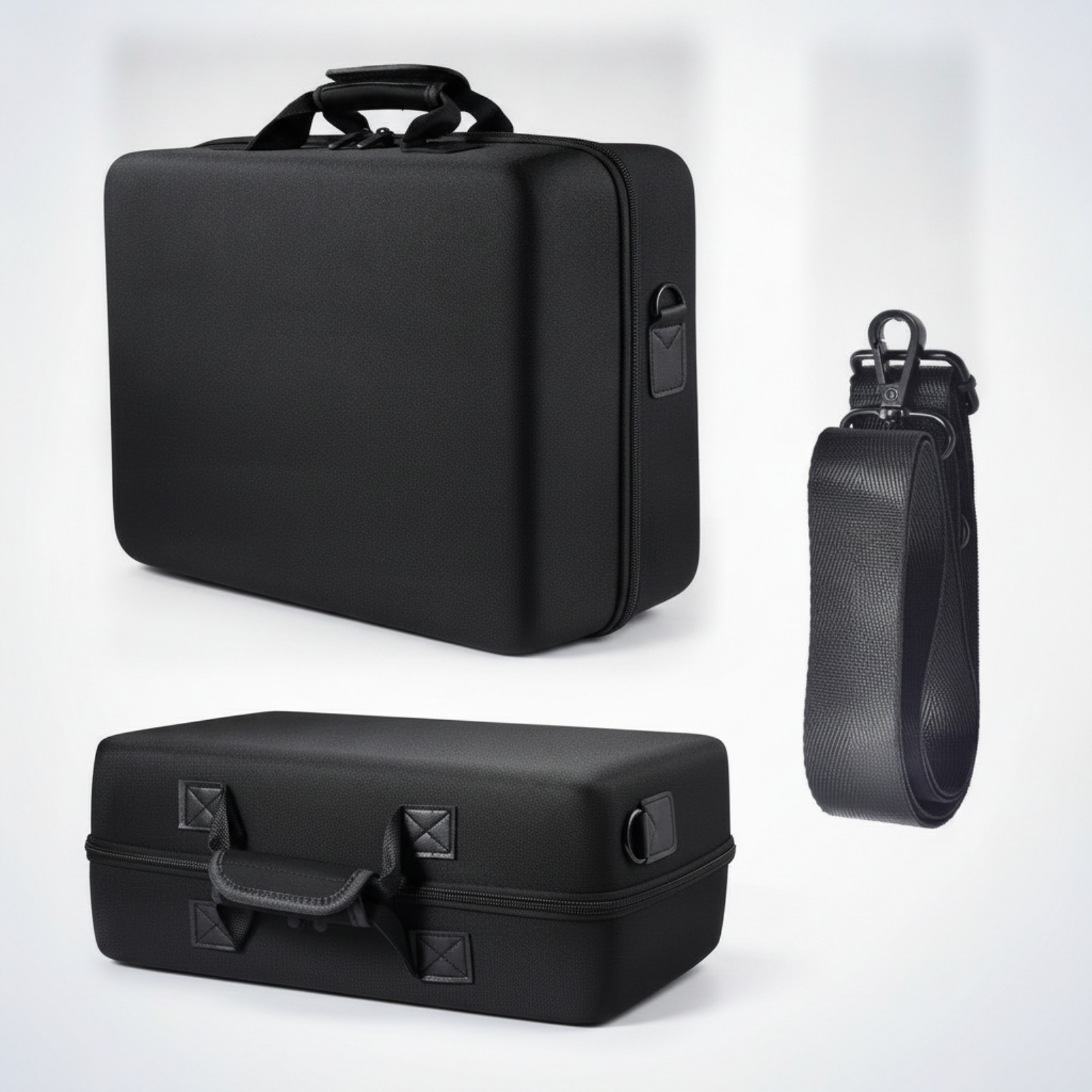 Carrying Carrier with Shoulder Strap Hard-Sided for Commuting
