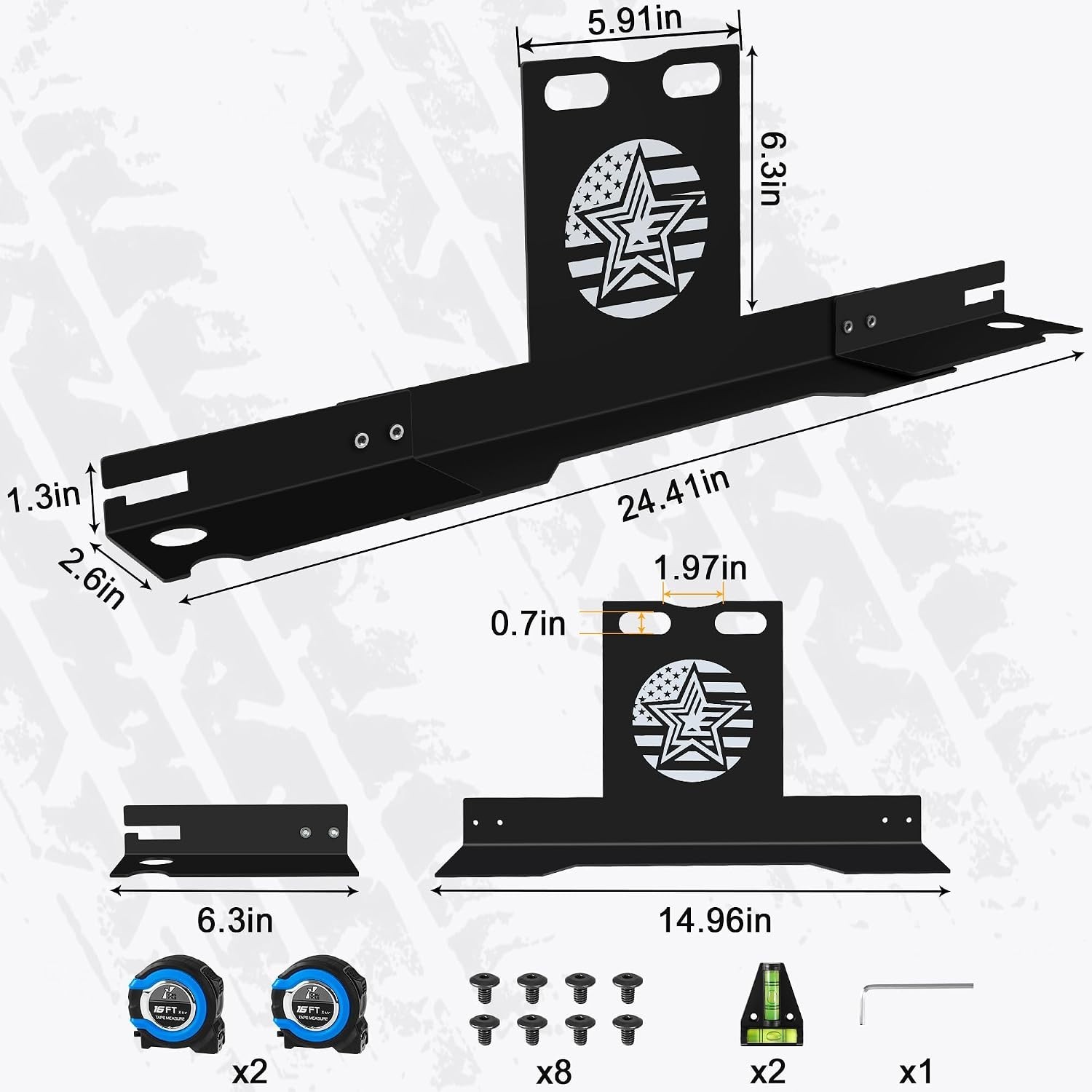 Stainless Steel Wheel Alignment Tool
