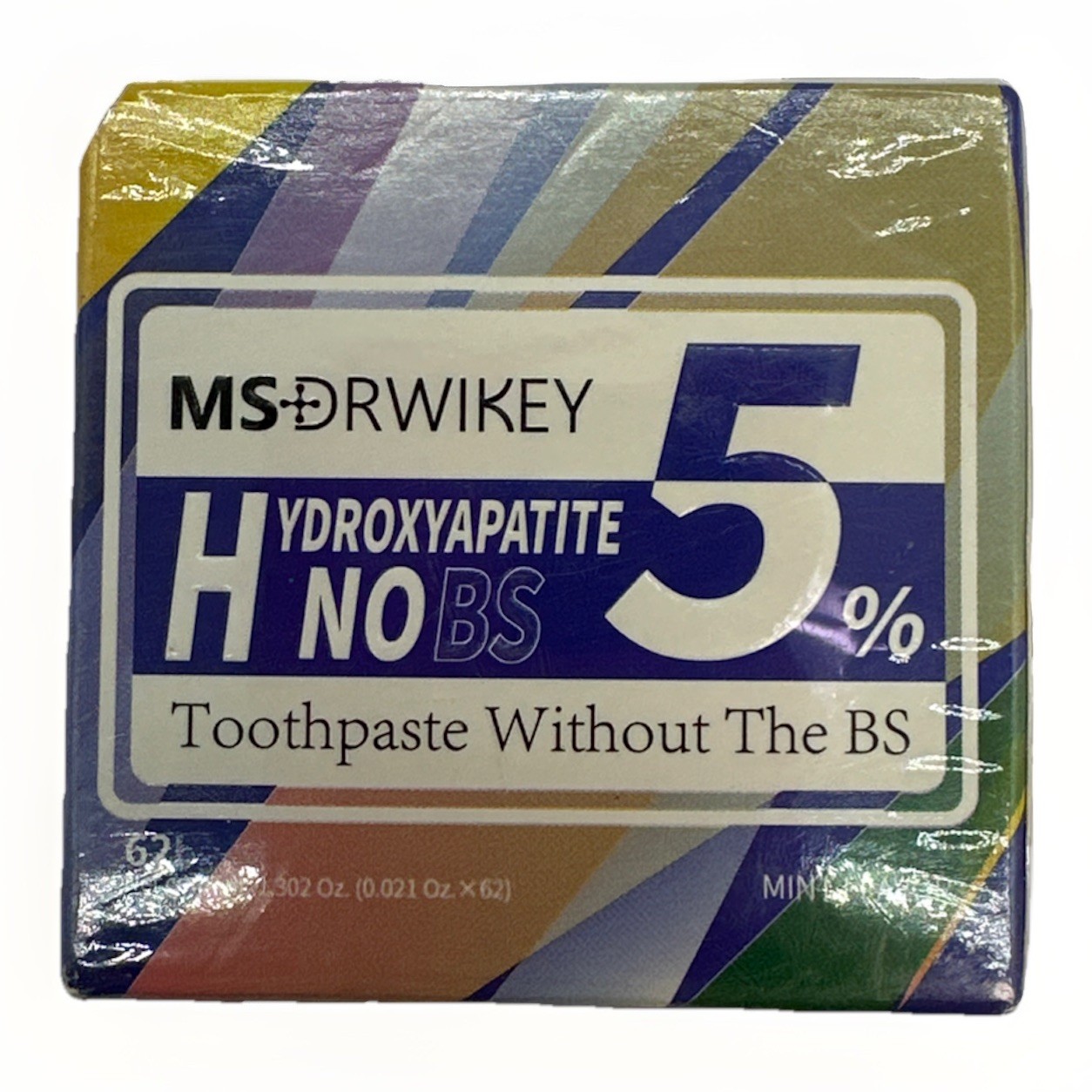 MS DRWIKEY Hydroxyapatite 5% Solid Toothpaste Tablets 62 Count MINT  {121}