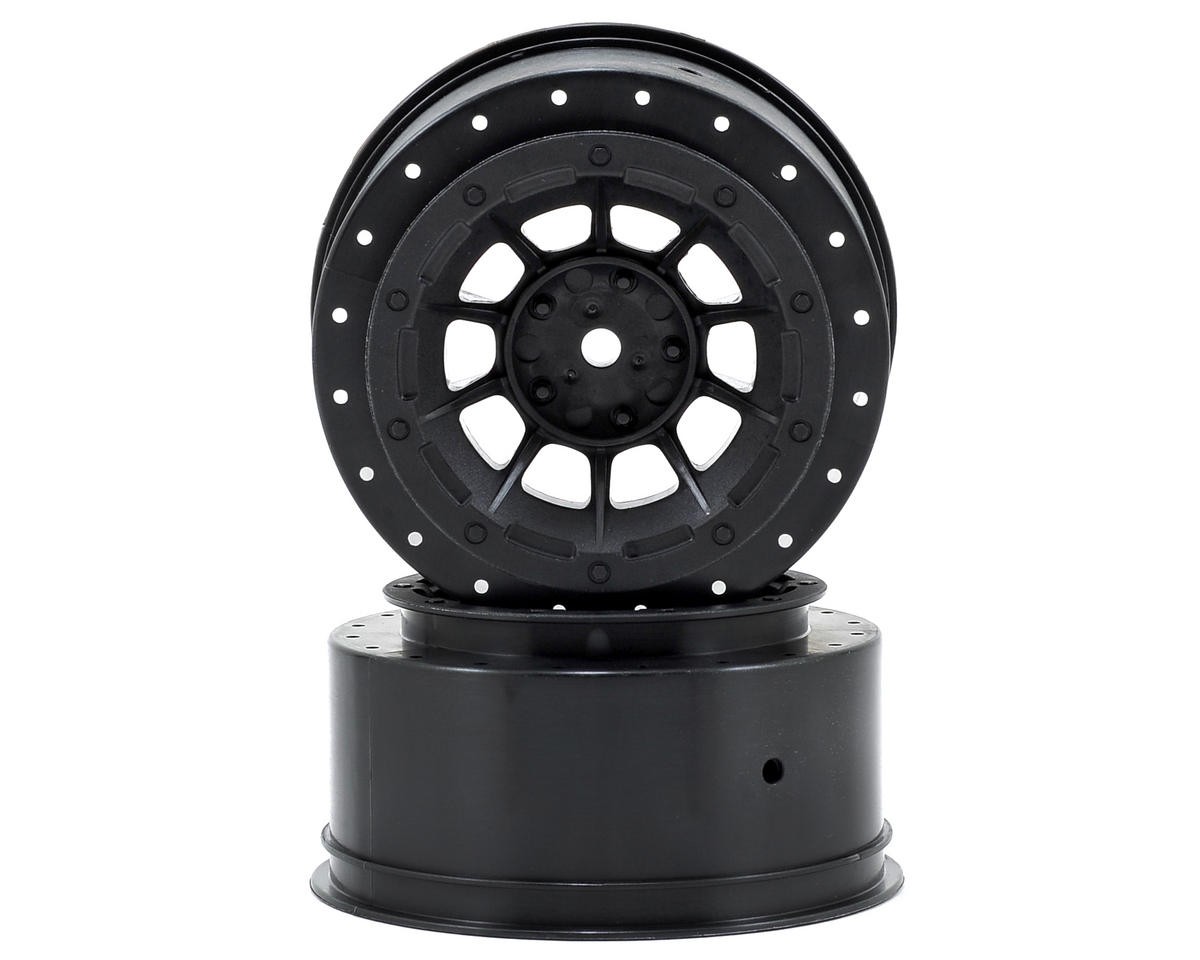 JConcepts 12mm Hex Hazard Short Course Wheels (Black) (2) [JCO3351B]