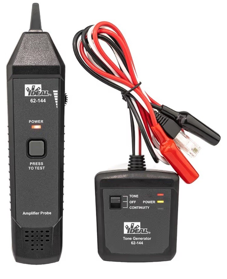 IDEAL Tone & Probe Wire Identifier 62-144 Tone Generator And Amplifier Probe