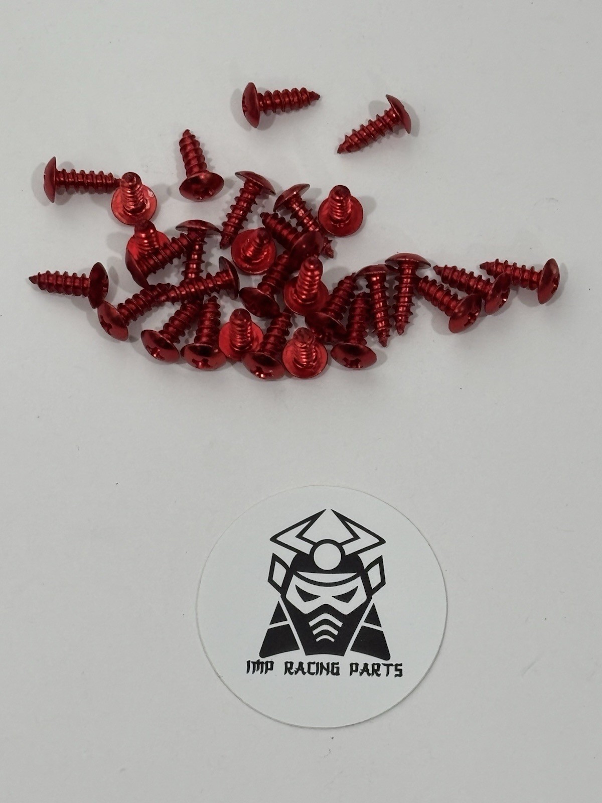 GY6 50 150 DIO JOG TANK 200 SCOOTER PLASTIC BODY SCREWS RED